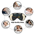 thumbnail image 7 of Xecao Owl with Mandala for Soft Fluffy Sleeping Blindfold, Nap eye cover tailored for the utmost comfort for girls, women, kids, and adults., 7 of 7