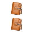 thumbnail image 4 of Qarigey Cartera de cuero portátil para mujer con borla, monedero de almacenamiento plegable para cambio, tarjetero para fiesta, regalo de Type5 NO5, 4 of 6