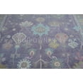 thumbnail image 6 of 9X12 Colour Full Oushak Area Rug For Home Decoration Handmade Hand-Knotted Purple, Lt Grey, Ivory, M Blue, Wool Area Rug, 6 of 9