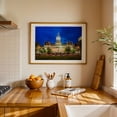 thumbnail image 4 of City Hall, Baltimore - Baltimore Maryland Photography Architecture City Night Sky Travel Poster Skyline Scenic Modern Art Unframed Wall Art Print 32 x 48 inches, 4 of 7