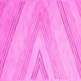 thumbnail image 1 of Ahgly Company Indoor Square Abstract Pink Contemporary Area Rugs, 6' Square, 1 of 4