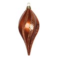 thumbnail image 1 of 12 in. Copper Candy Glitter Swirl Drop Ornament, 1 of 1