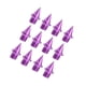 thumbnail image 2 of 12 clavos para zapatillas de atletismo, antideslizantes y puntiagudos, para campo a través Violeta, 2 of 9