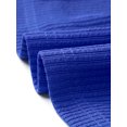 thumbnail image 5 of Agnes Orinda Women's Plus Size Babydoll Tops Long Sleeve Crew Neck Casual Loose Peplum Blouses Tunics 2X Royal Blue, 5 of 6