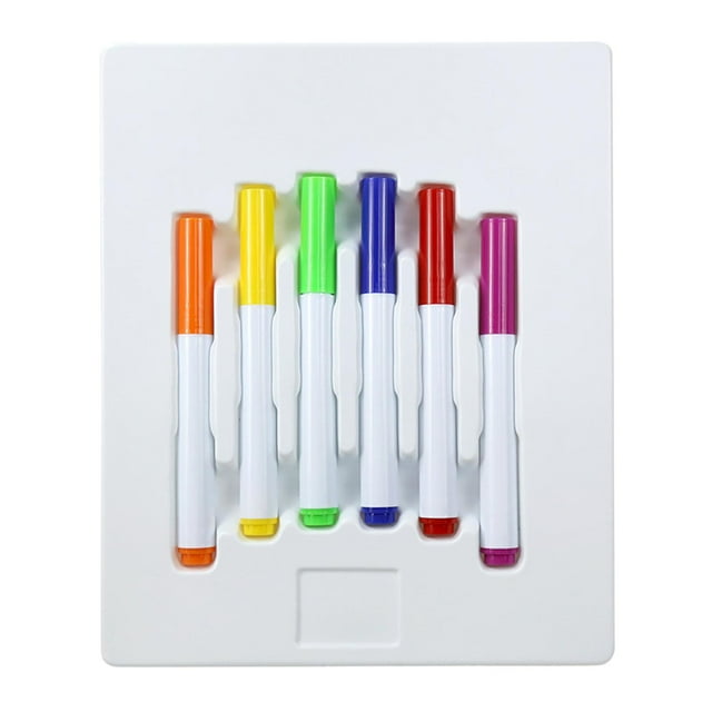 6 bolígrafos de dibujo antimanchas, rotuladores de colores para papel Zulema Bolígrafos de dibujo