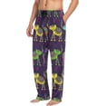 thumbnail image 4 of GZHJMY Elephant Pajama Pants for Men, Lounge Pants Lightweight Men Pajama Bottoms with Drawstring Pockets, Christmas New Year Birthday Gifts, Large, 4 of 6