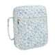 thumbnail image 3 of Estuche para Biblia, estuche para libros con asa, bolso compacto y portátil, diseño floral Flor azul, 3 of 9
