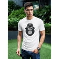 thumbnail image 2 of Gorilla With Bandana Cartoon Tee Men's -Image by Shutterstock, 2 of 4