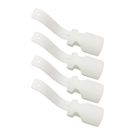 

CAKVIICA Wear Shoe Helper Laziest Way To Wear Shoes Portable Slider Short Handled Shoe Horn Shoe Lifting Helper Easy On Off Plastic Shoehorn For Men Women