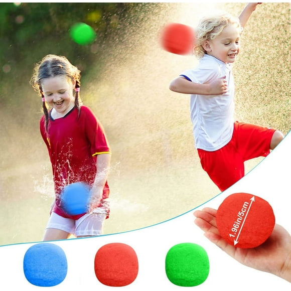 Reusable Water Balloons, Water Balloons for Kids, Water Bomb Splash Balls for Kids Outside, Water Balloons Fight for Pool and Beach, for Water Fight Game, Summer Party