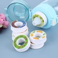 thumbnail image 5 of Smaksatt vattenflaska med 7 smakpods Air Water Up-flaska Frostad svart 650 ml Air Starter Up-set Vattenkopp för camping Sport Rosa Blå Pink Blu, 5 of 5