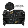thumbnail image 2 of Disketp Lavender Flowers Elastic Travel Luggage Cover Travel Suitcase Protective Cover For Trunk Case Apply To 18''-32'' Suitcase Cover-Medium, 2 of 7