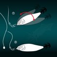 thumbnail image 2 of Cebo Calamar 55 Mm 5.5 G UV Jig Artificial Mar Señol () Azul, 2 of 4