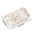 thumbnail image 3 of Fiudx Almohada para Recién Nacidos, Algodón Transpirable, Diseño Corrector de Cabeza Plana, Suave y Cómoda, Bonitos Estampados de Nubes, Fácil de Limpiar, Ajuste Universal, Tamaño 40 X 25 Cm, 3 of 6