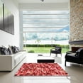 thumbnail image 7 of Ahgly Company Machine Washable Indoor Rectangle Transitional Red Area Rugs, 7' x 9', 7 of 7