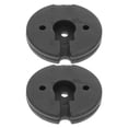 thumbnail image 1 of TABLZONE 2Pcs Basic Lamp Base Black Weight Round For Stability Enhancement Indoor Use, 1 of 8
