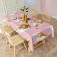 thumbnail image 5 of Cavalier King Charles Spaniels and Flowers Rectangle Tablecloth 60"x120",Waterproof Polyester Rectangle Table Cloth, Wipeable Spillproof Polyester Tablecloth for Dining, Camping, Indoor and Outdoor, 5 of 6