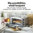 thumbnail image 5 of Hamilton Beach 4 Slice Countertop Toaster Oven, with Toast, Bake, and Broil Modes, Stainless Steel, 5 of 9