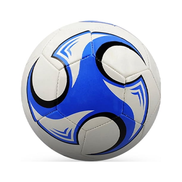 Advancent Pelotas de entrenamiento para niños, máquina sin costuras resistente al desgaste, pelota de pie profesional de fútbol de PVC, Deportes y aire libre Azul 4 (uso de niños)