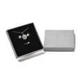 thumbnail image 2 of Cardboard Jewelry Set Boxes with Sponge Inside Square Gray 9.05~9.1x9.1~9.15~x1.5~1.6cm, 2 of 3