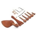 thumbnail image 2 of Kit De Piezas De Violín, Piezas De Violín De Madera De Azufaifo Con Cordal ChinRest, Endpin Y Más Para Guitarra 4/4 Ccdes Otros, 2 of 8