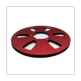 thumbnail image 3 of 10 Inch Opening 10 Inch Opening Machine with Reel 10 Inch Opening with Empty Reel Aluminum Reel(Red), 3 of 4