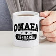 thumbnail image 6 of CafePress - Omaha Nebraska Mug - 11 oz Ceramic Mug - Novelty Coffee Tea Cup, 6 of 6