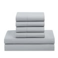 thumbnail image 5 of Sweet Home Collection 7 Piece Luxury Light Gray Bed in a Bag, Twin Xl, 5 of 5