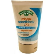 Nature's Gate SPF 20 Mineral Sportblock, 4 FL OZ