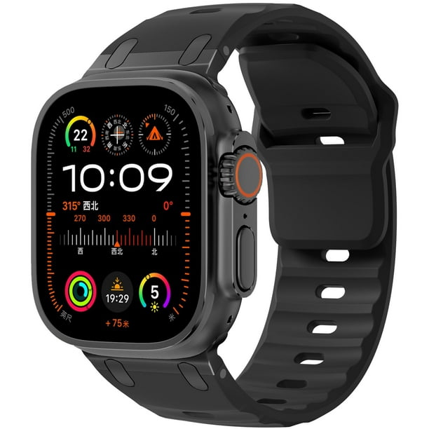 Bandas deportivas para Apple Watch Ultra 2, 49 mm, 45 mm, 44 mm, 42 mm