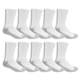 thumbnail image 1 of Calcetines Fruit of the Loom acolchados de algodón Work Gear, paquete de 10 pares, 1 of 3