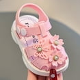 thumbnail image 4 of Little Girl Shoes Cute Sandals for Girls Girls Sandals For Toddlers And Kids Summer Outdoor Play Comfortable Breathable Lightweight Casual Walking Shoes With Sole, 4 of 7
