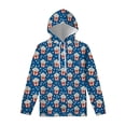 thumbnail image 4 of Sudadera con capucha con estampado 3D de palomitas de maíz lindas y coloridas para hombres y mujeres, sudadera con capucha de dibujos animados de manga larga para niños, sudaderas con capucha de calle, 4 of 5