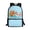 Capybara Axolotl Splash Print, variant on UK Turtle Multiple Pockets Backpack for Outdoor Travel, Adjustable Buckle Large Capacity School Backpack Fade Resistant Student Bookbag