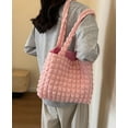 thumbnail image 3 of LinYooLi Bubble Tote Hobo Bags Women Cloud Shoulder Bag Trendy Crossbody Purse Cute Travel Work Bag Summer Puffer Beach Bag 2024, 3 of 6