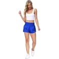 thumbnail image 4 of Women's High Waisted Sports Shorts, Quick Dry Stretch Running Shorts for Workout, Training and Casual Activewear, 4 of 6
