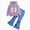 D 0726, variant on Toddler Baby Girl Fall Winter Clothes 24 Months 2T 3T 4T 5T 6T 7T Girls Long Sleeve Sweatshirt Pullover Tops Flare Pants Outfit Set Toddler Girl Outfit A Size 6-7 Years
