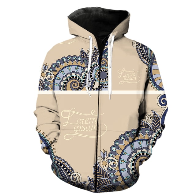 Sudadera con capucha y cremallera de estilo nacional retro para hombre, con estampado 3D de manga larga, gran oferta 2024, estilo hip hop, ropa de calle, sudaderas unisex de primavera