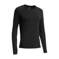thumbnail image 1 of Icebreaker Men's Zone LS Crewe Black/Monsoon L, 1 of 1