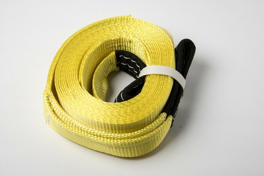 2/" 9000lbs Tow Strap 30 ft winch sling off-road ATV UTV snatch vehicle recovery