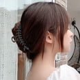 thumbnail image 4 of Pince à Cheveux en Métal en Forme d'Arête de Poisson Accessoires de Coiffure Antidérapants, 4 of 5
