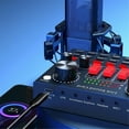 thumbnail image 5 of V8K Audio USB External Sound Card Multi Portable Microphone Live Broadcast Sound Card for Mobile Phone Computer, 5 of 5