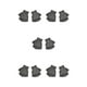 thumbnail image 2 of Minnieouse 1 par de guantes sin dedos, cómodos, simples, térmicos, medio dedo, funda para calentar las manos, calentador de manos, guante para Type2 NO2, 2 of 6