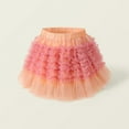 thumbnail image 4 of 3-12 Years Girls' Fashion Sweet Cake Skirt Splicing Mesh Half Skirt Ropa para niños pequeños, 4 of 8