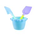 thumbnail image 1 of HLONK 6 pcs /Set Funny Beach Toys Beach Digging Playing Toy Set Kids Educational Toys, 1 of 1