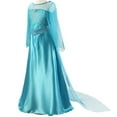 thumbnail image 3 of KAWELL Girls Princess Party Dress Little Girls Cosplay Costume with Accessories,Child 3/4t, 3 of 6