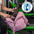 thumbnail image 5 of Red Mushroom Frog Black Pattern Hot Yoga Mat Towel Non Slip for Hot Yoga - Quick-Drying Yoga Mat Cover with 4 Corner Pockets with Travel Bag - Hot Yoga Towel Non Slip 74"x26", 5 of 6