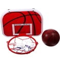 thumbnail image 1 of KAKOWELY 1 juego de marco de baloncesto para interior, regalo para niños, marco de baloncesto para niños, estante colgante de baloncesto para niños, 1 of 5