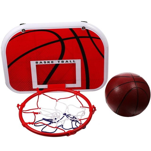 KAKOWELY 1 juego de marco de baloncesto para interior, regalo para niños, marco de baloncesto para niños, estante colgante de baloncesto para niños