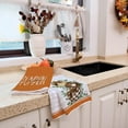 thumbnail image 6 of 2 Pack Fall Kitchen Towels Dish Towels, 16x24 Inch Seasonal Cloth Tea Towel Pumpkin Buffalo Plaid Thanksgiving Hand Towel Dishcloth Autumn Cloth Towel for Farmhouse Home Housewarming Gift, 6 of 7